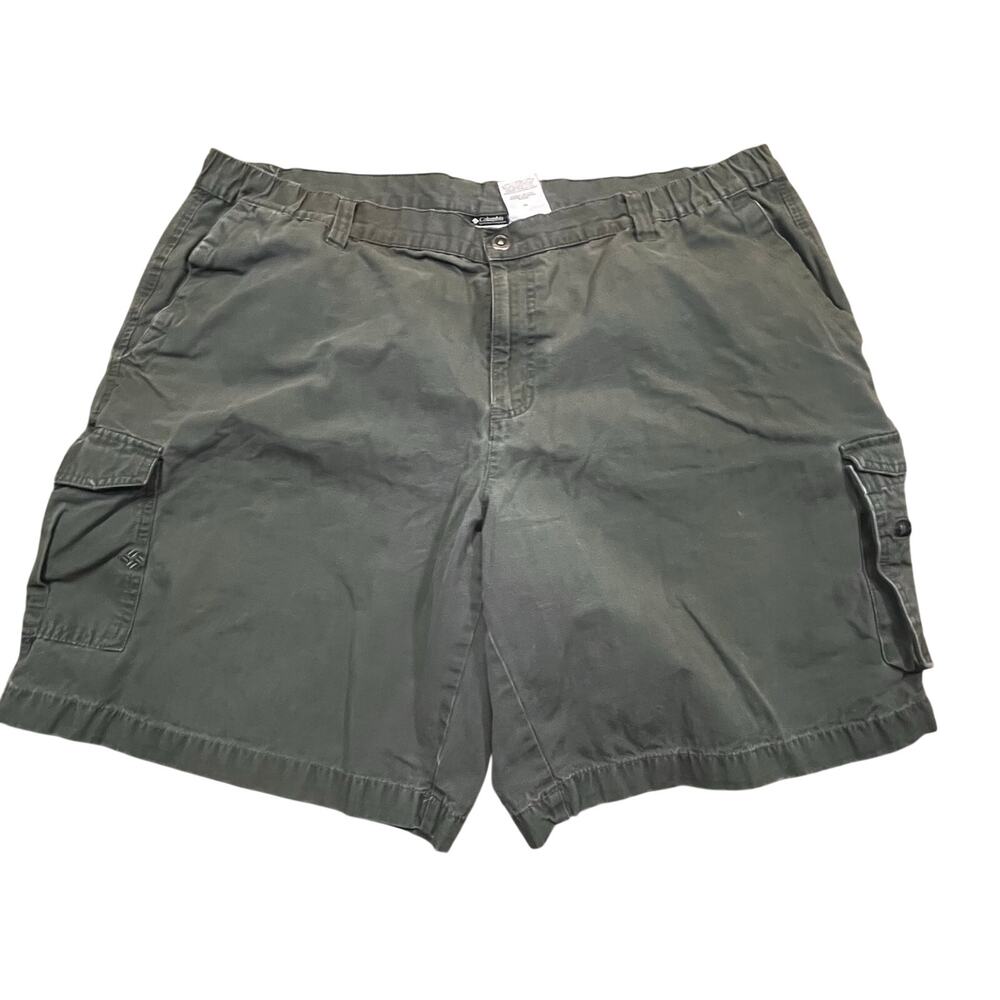 Columbia XCO Cargo Shorts Olive Green Outdoor Hiking Utility Men’s XXL